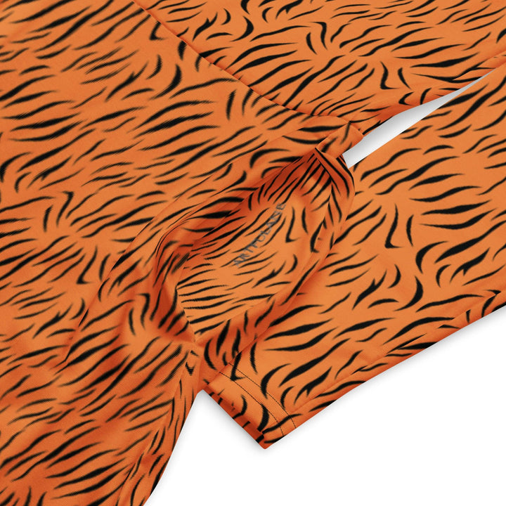 Brown Tiger Midi Dress - ARTFULANE