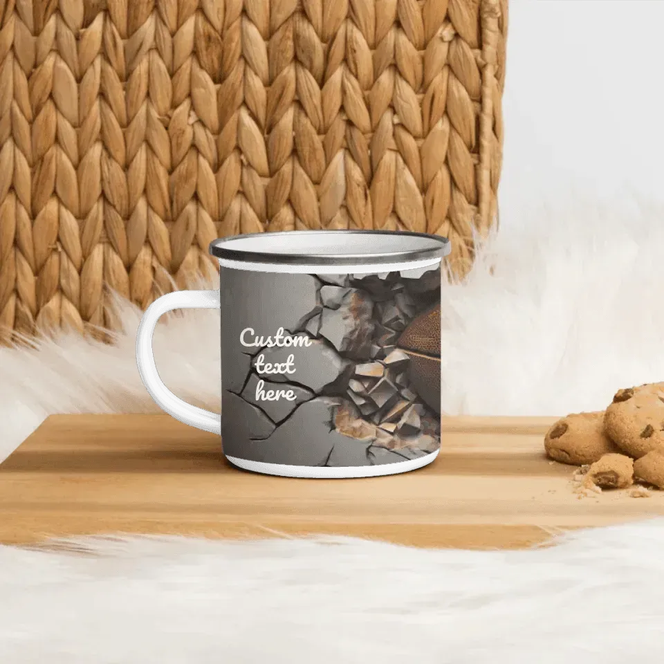 Custom 3D Football Mug - ARTFULANE