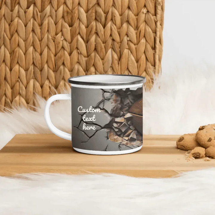 Custom 3D Football Mug - ARTFULANE