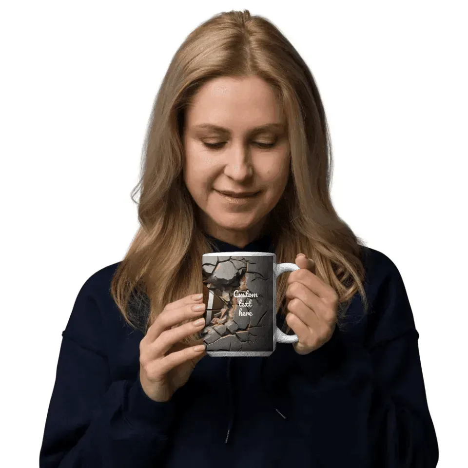 Custom 3D Football Mug - ARTFULANE