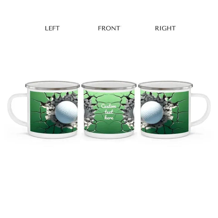 Custom 3D Golf Ball Mug - ARTFULANE