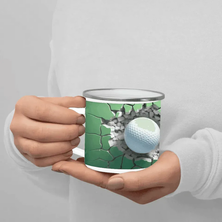 Custom 3D Golf Ball Mug - ARTFULANE