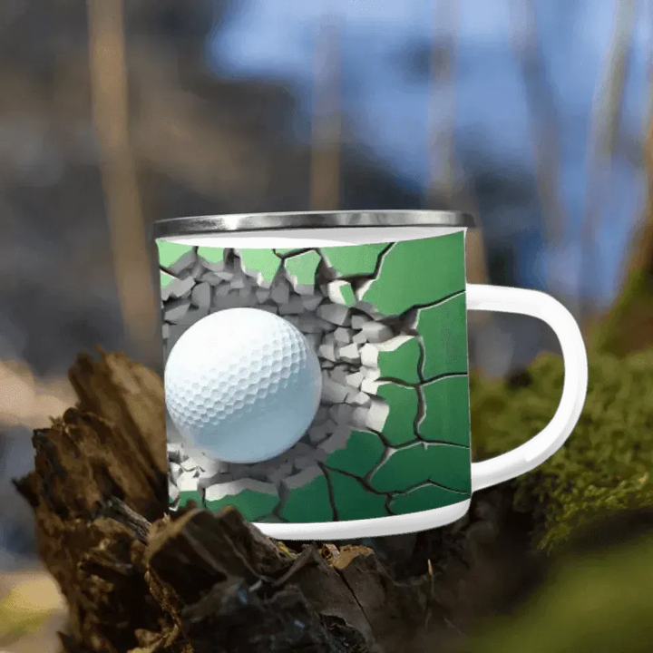 Custom 3D Golf Ball Mug - ARTFULANE