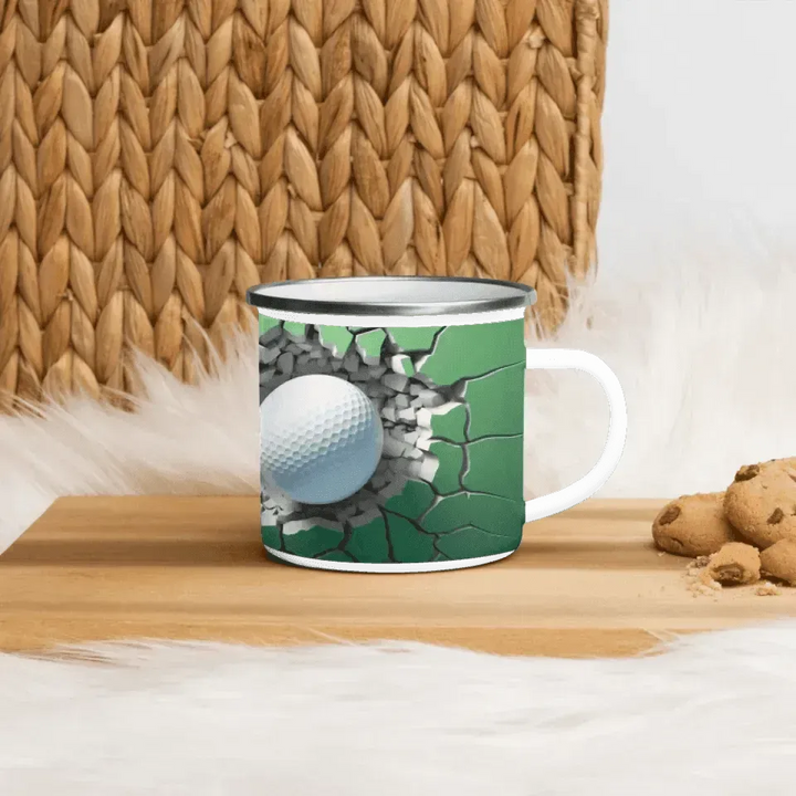 Custom 3D Golf Ball Mug - ARTFULANE