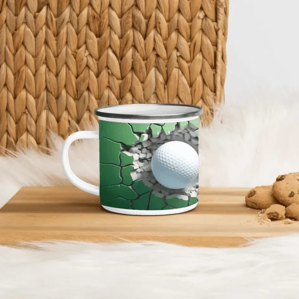 Custom 3D Golf Ball Mug - ARTFULANE