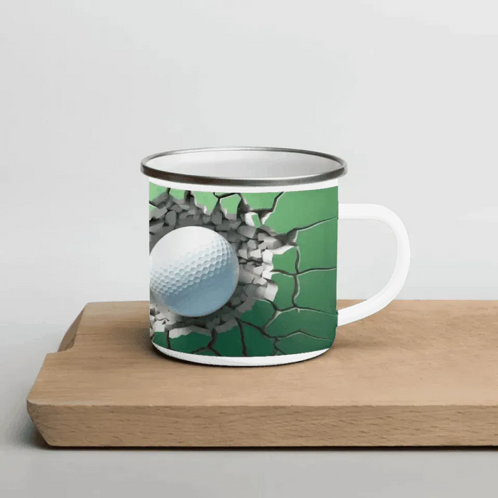Custom 3D Golf Ball Mug - ARTFULANE