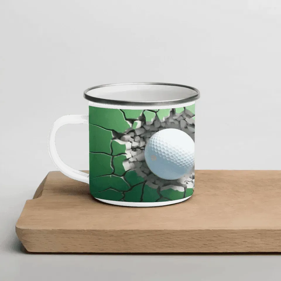 Custom 3D Golf Ball Mug - ARTFULANE