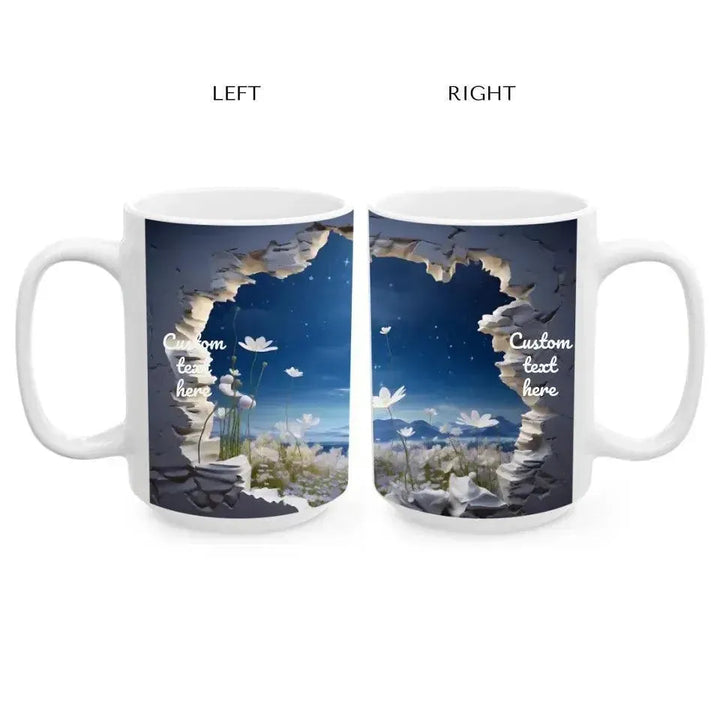 Custom 3D Landscape Mug - ARTFULANE