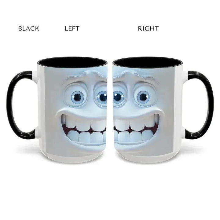 Custom 3D Sarcastic Face Mug - ARTFULANE