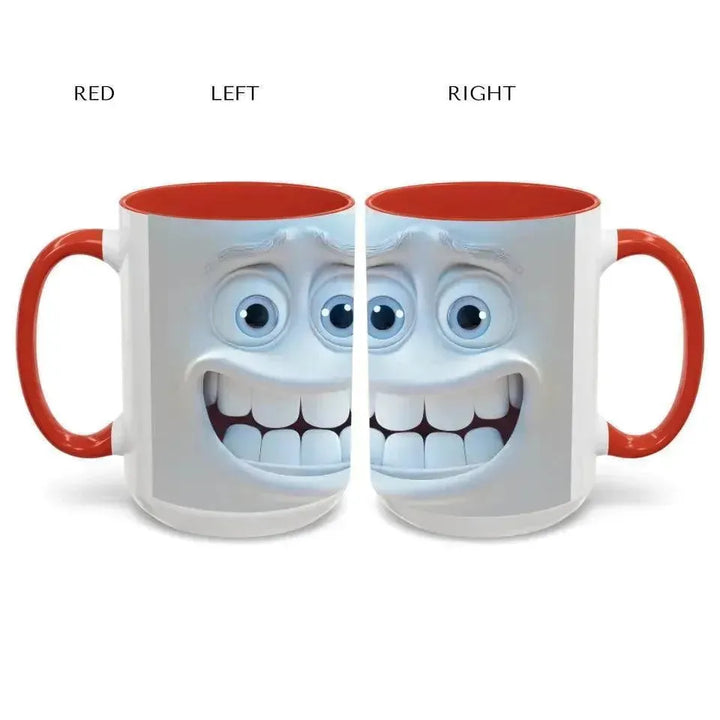 Custom 3D Sarcastic Face Mug - ARTFULANE