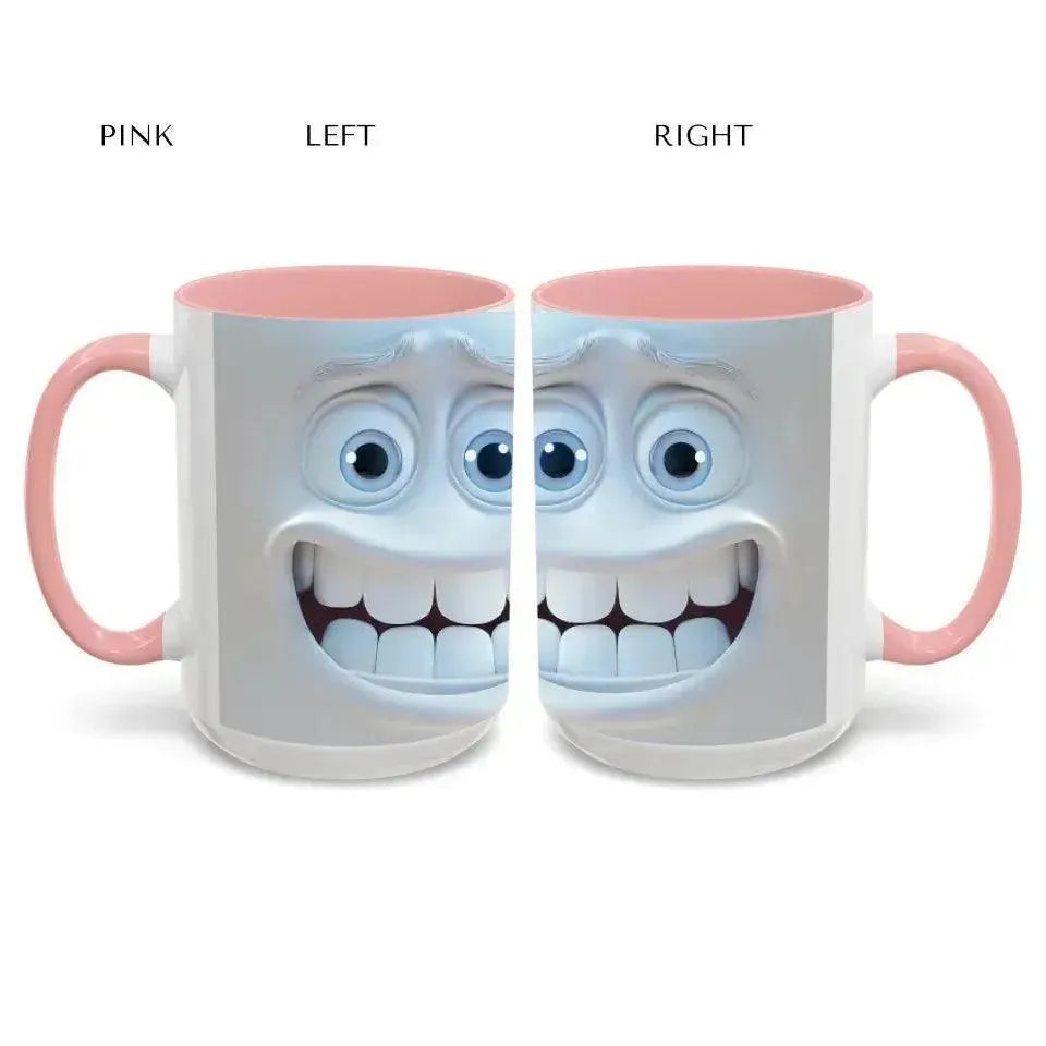 Custom 3D Sarcastic Face Mug - ARTFULANE