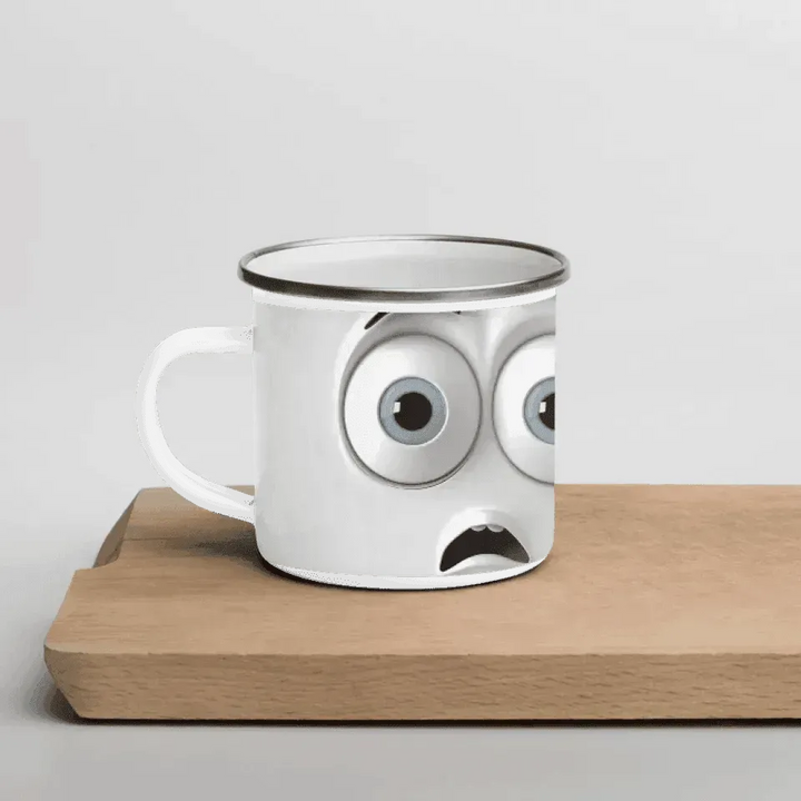 Custom 3D Surprised Face Mug - ARTFULANE