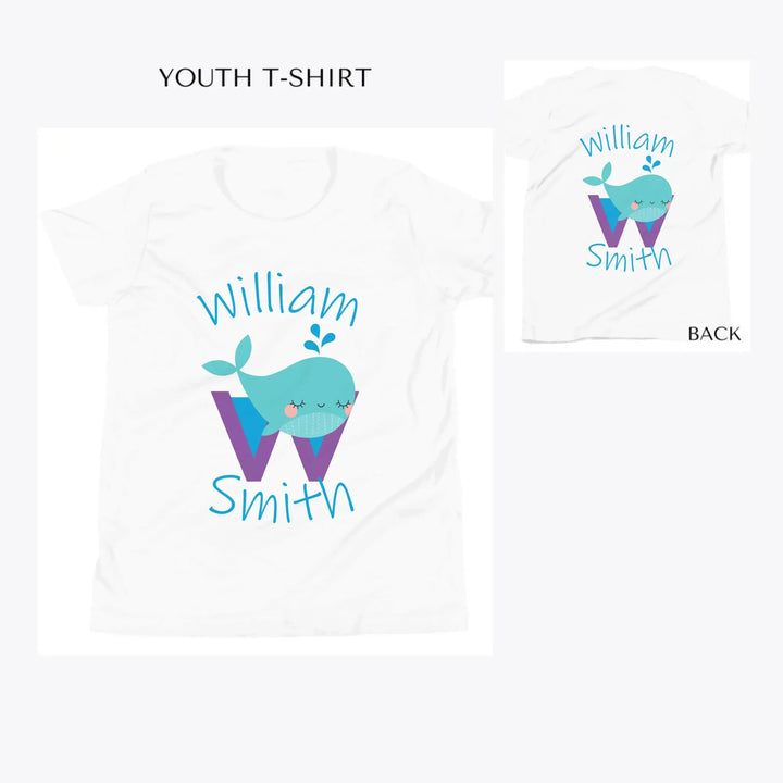 Animal-Lowercase-Letter-custom-youth-t-shirt-artfulane