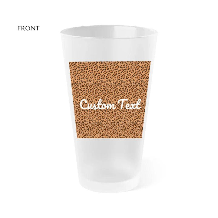 Custom Animal Print Glassware - ARTFULANE