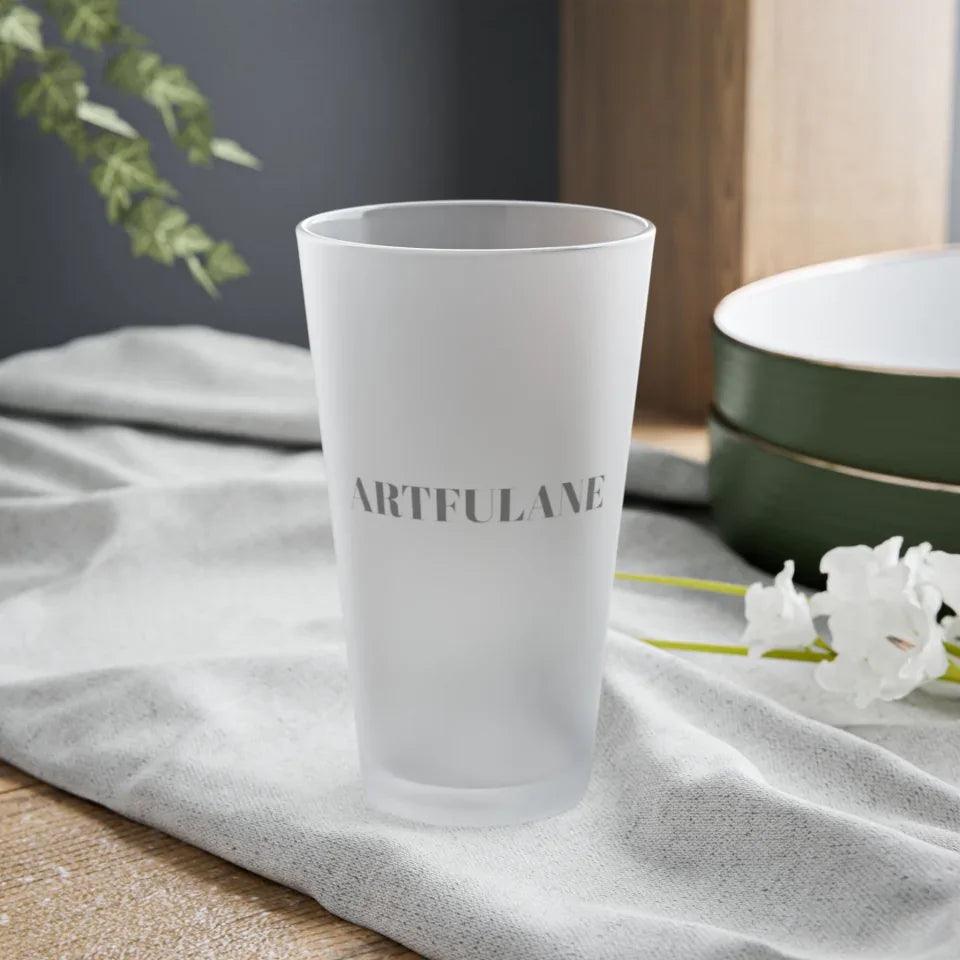 Custom Animal Print Glassware - ARTFULANE