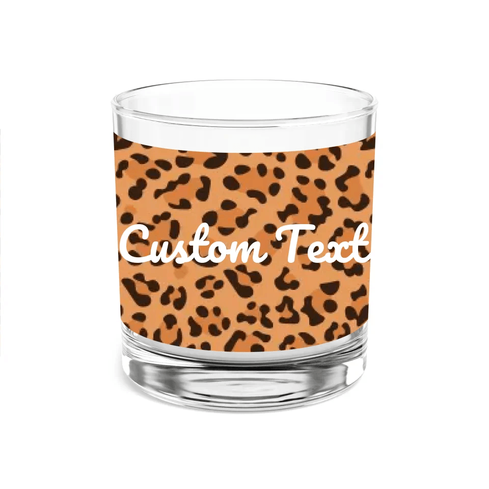 Custom Animal Print Glassware - ARTFULANE