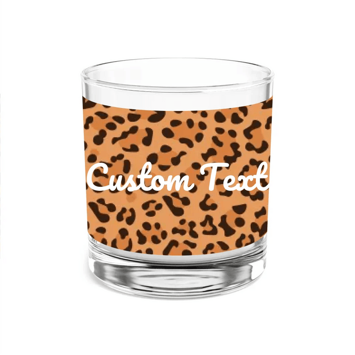 Custom Animal Print Glassware - ARTFULANE