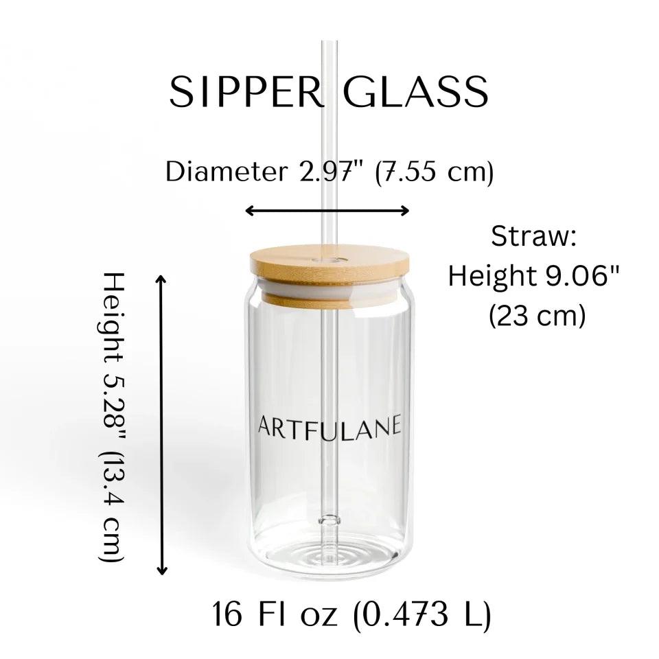 Custom Animal Print Glassware - ARTFULANE