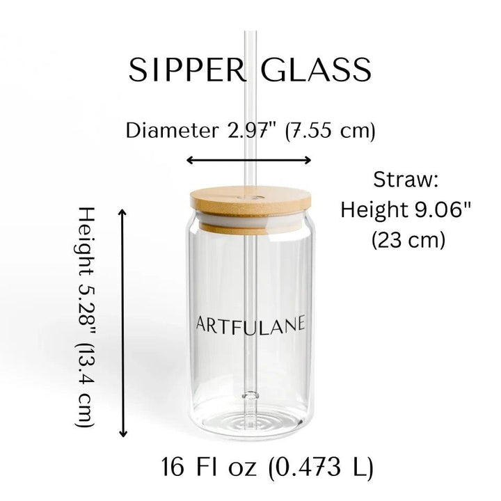 Custom Animal Print Glassware - ARTFULANE