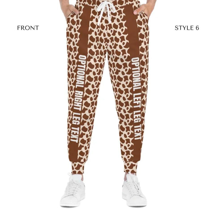 Custom Animal Print Leggings and Joggers - ARTFULANE