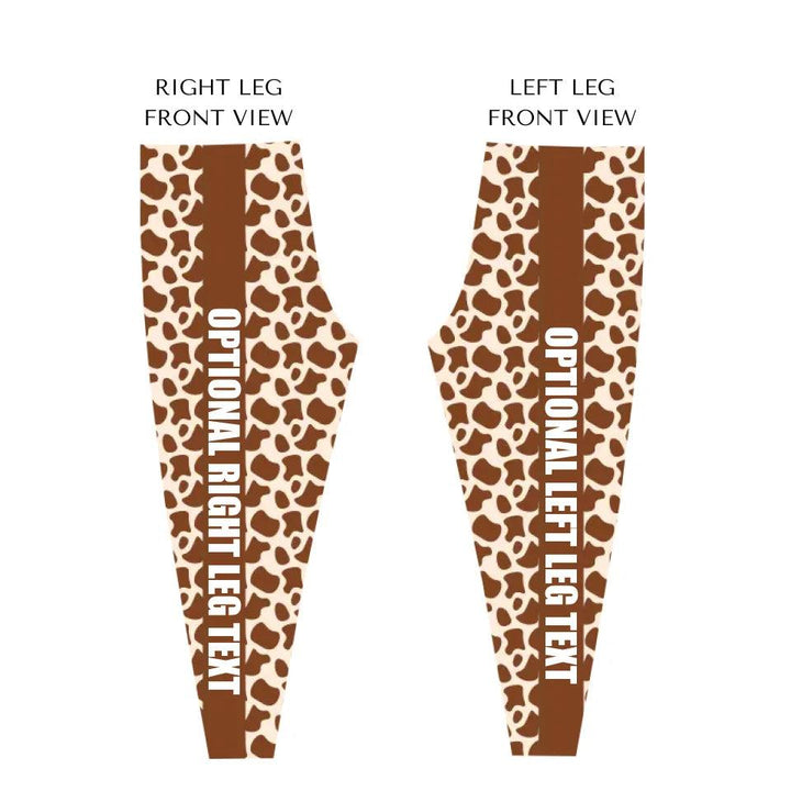 Custom Animal Print Leggings and Joggers - ARTFULANE