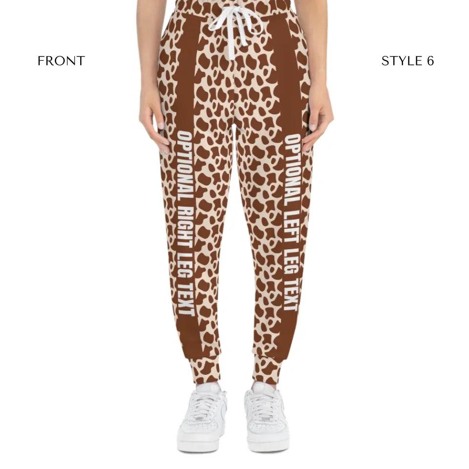 Custom Animal Print Leggings and Joggers - ARTFULANE