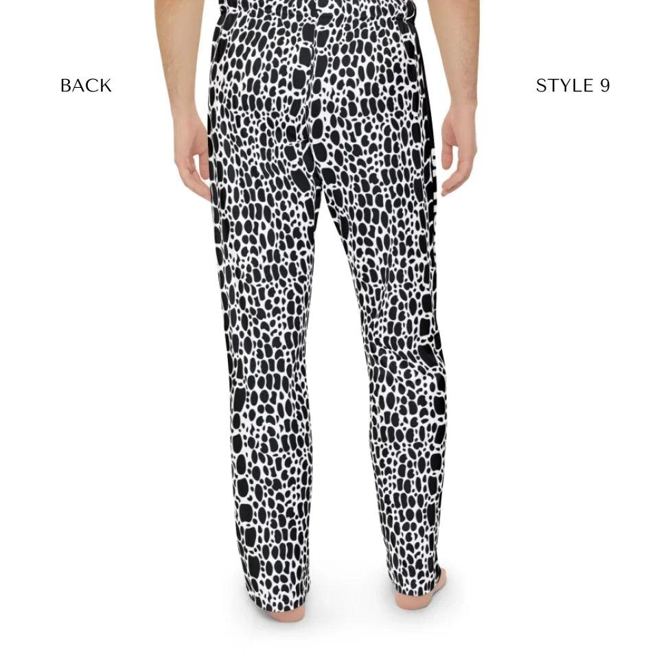 Custom Animal Print Lounge Pajama Pants - ARTFULANE