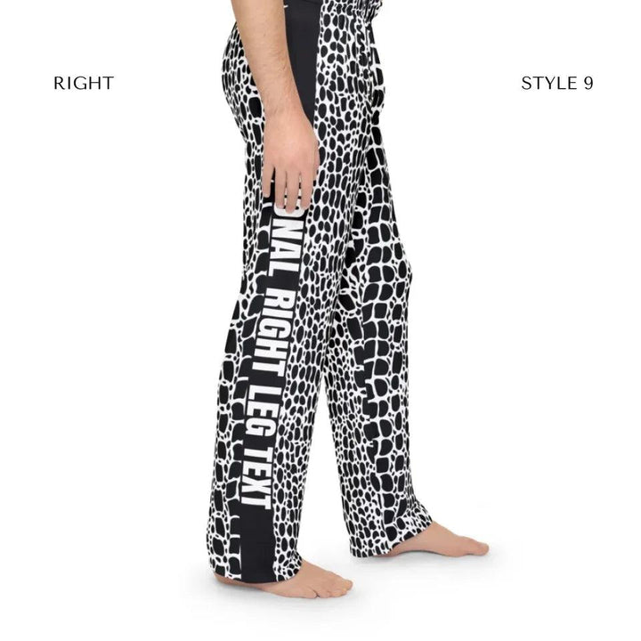 Custom Animal Print Lounge Pajama Pants - ARTFULANE