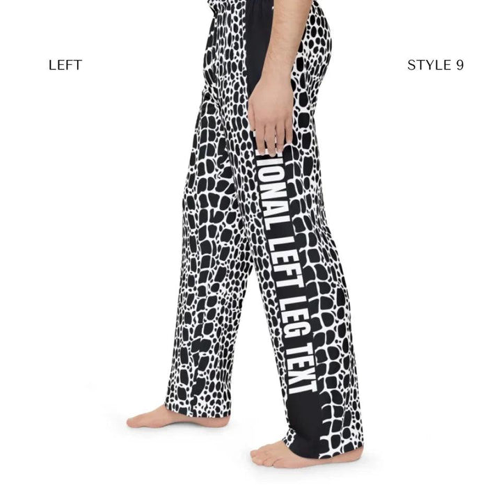 Custom Animal Print Lounge Pajama Pants - ARTFULANE