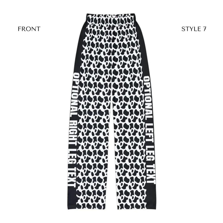 Custom Animal Print Lounge Pajama Pants - ARTFULANE