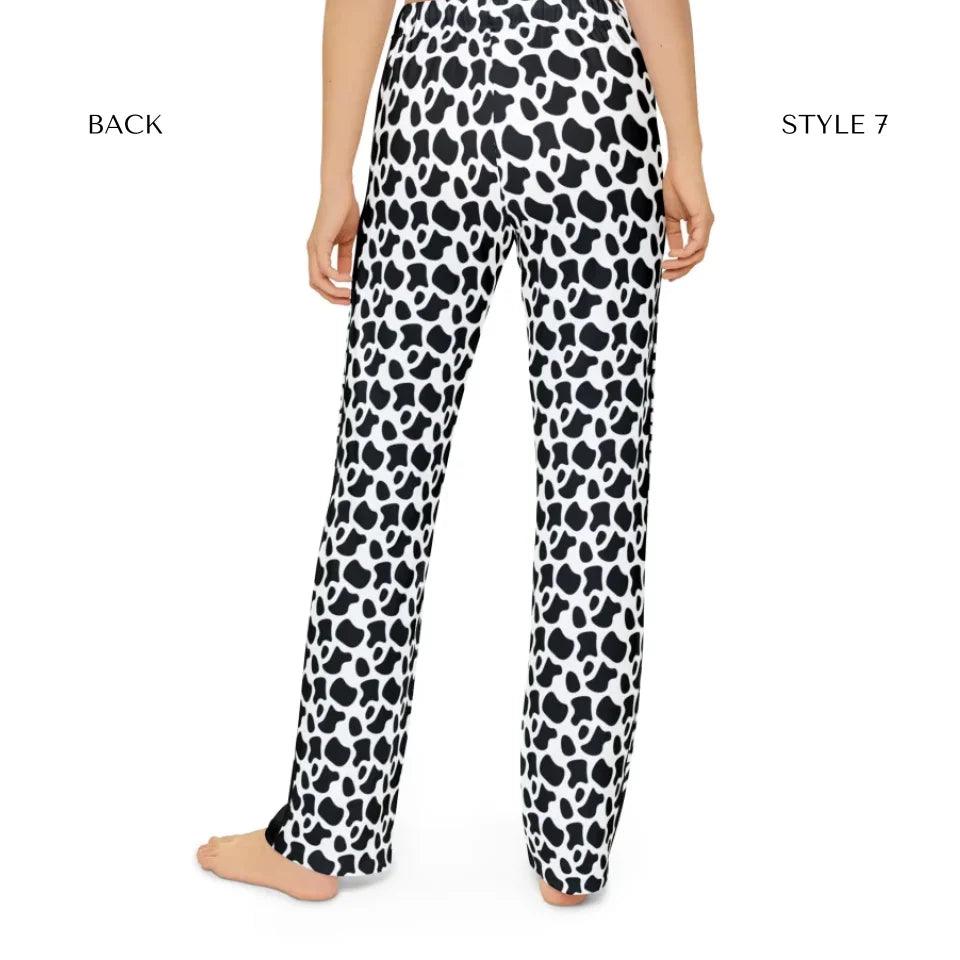 Custom Animal Print Lounge Pajama Pants - ARTFULANE