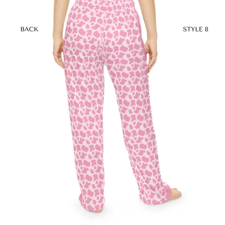 Custom Animal Print Lounge Pajama Pants - ARTFULANE