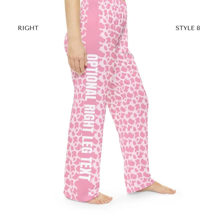 Custom Animal Print Lounge Pajama Pants - ARTFULANE