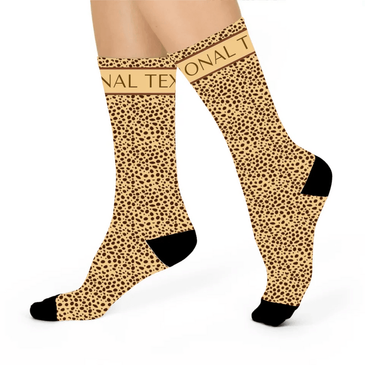 Custom Animal Print Socks - ARTFULANE