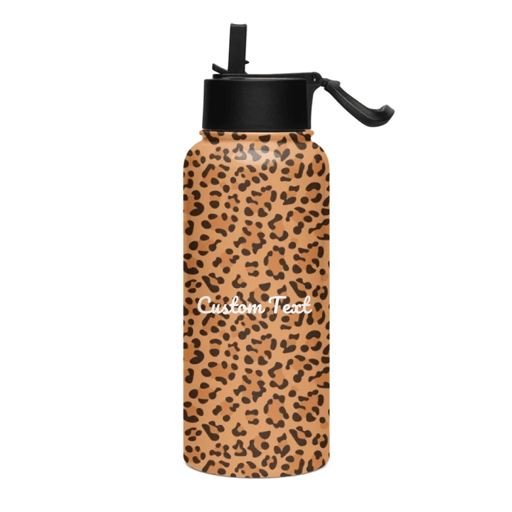 Custom Animal Print Water Bottles and Tumblers - ARTFULANE