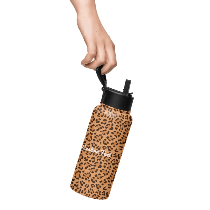 Custom Animal Print Water Bottles and Tumblers - ARTFULANE