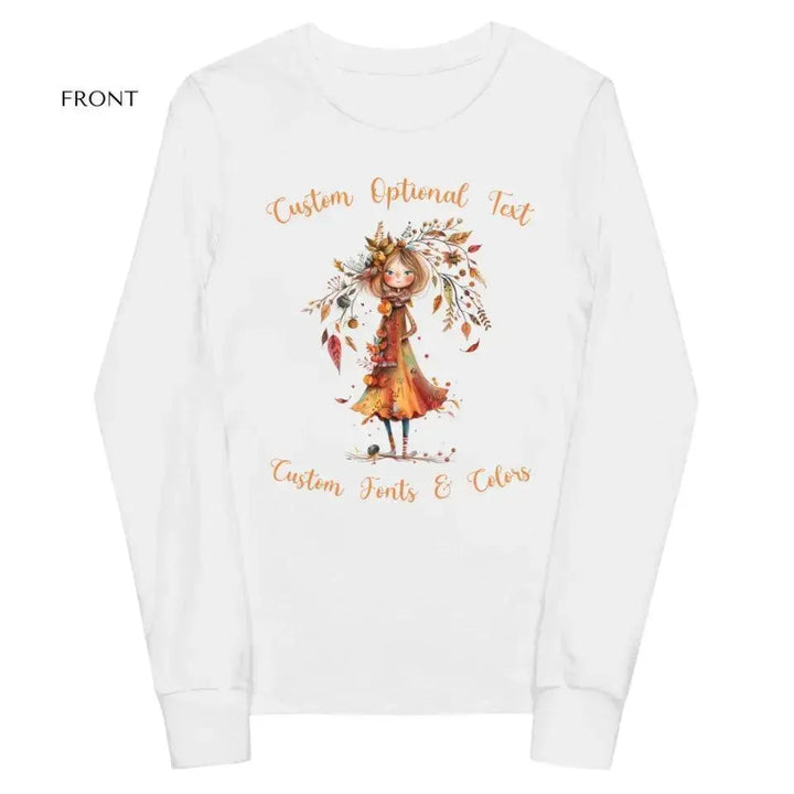 Custom Autumn Long Sleeve T-Shirt - ARTFULANE