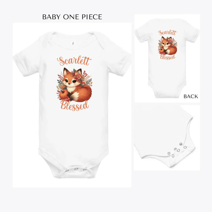 autumn-foxes-custom-baby-onesie-artfulane