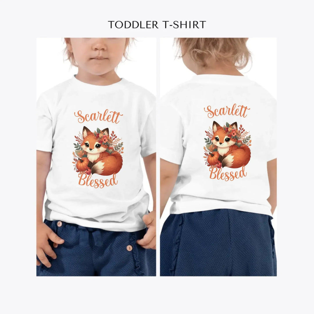 autumn-foxes-custom-toddler-t-shirt-artfulane