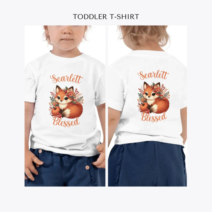 autumn-foxes-custom-toddler-t-shirt-artfulane