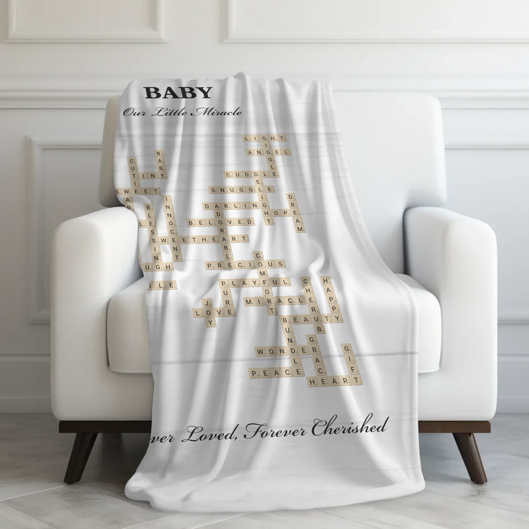Velveteen Blanket On Couch