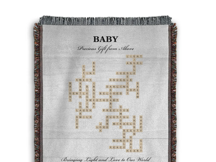 woven throw canva
