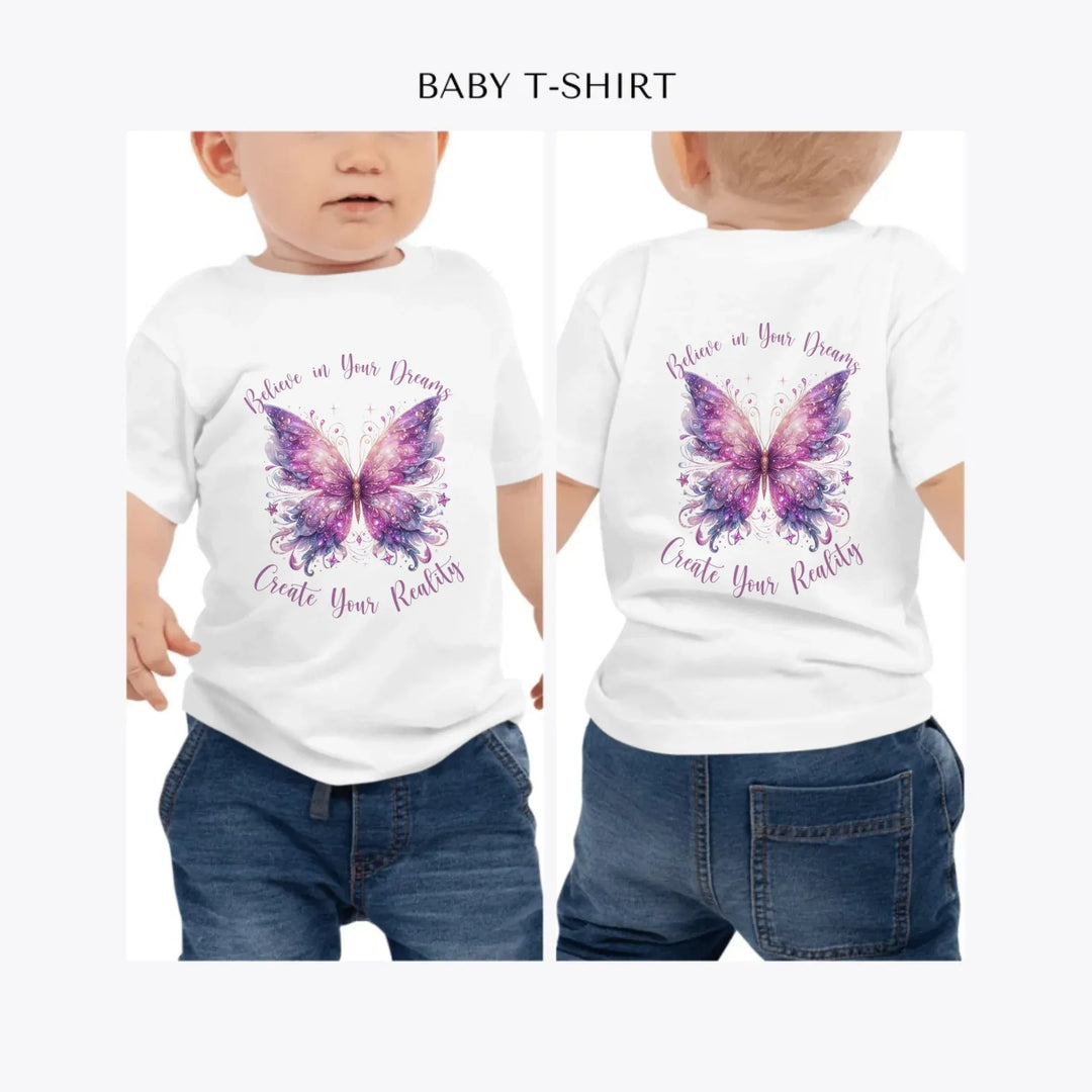 Beautiful-Butterflies-personalized-baby-t-shirt-artfulane