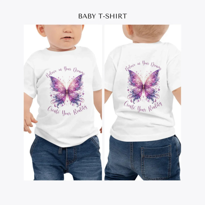 Beautiful-Butterflies-personalized-baby-t-shirt-artfulane