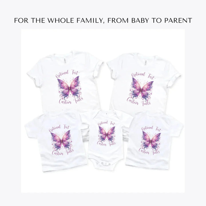 Beautiful-Butterflies-custom-t-shirts-adult-youth-toddler-baby-sizes-artfulane
