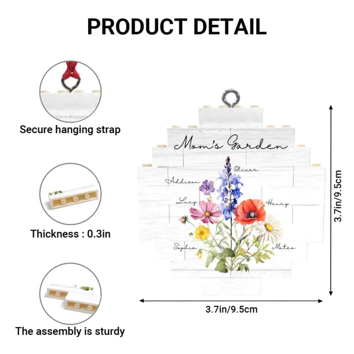 Custom-Birth-Flower-Bouquet-Buildable-Circle-Ornament-size-chart-artfulane
