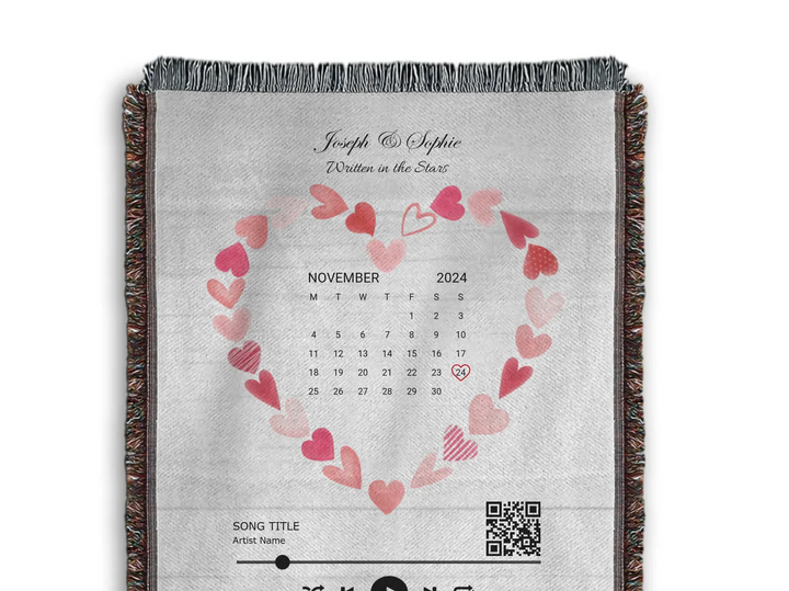 woven throw canva
