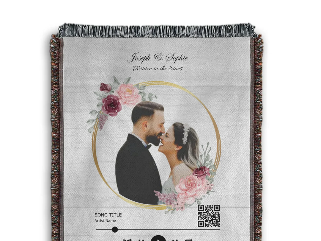 woven throw canva