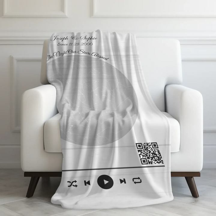 Velveteen Blanket On Couch
