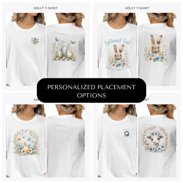 Blue-Easter-custom-adult-t-shirt-design-placement-front-back-pocket-artfulane